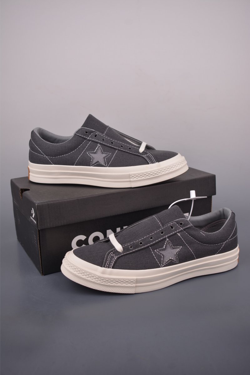 Converse One Star 'Black / Grey' view