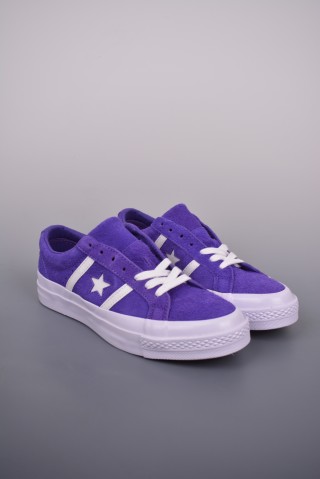 Converse One Star Bars Suede 'Purple' view 1