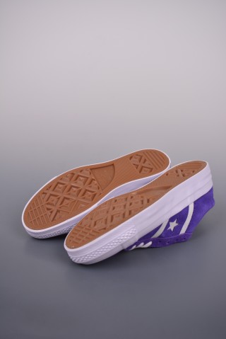 Converse One Star Bars Suede 'Purple' view 3