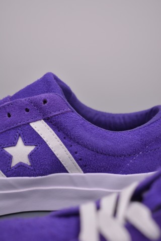 Converse One Star Bars Suede 'Purple' view 8