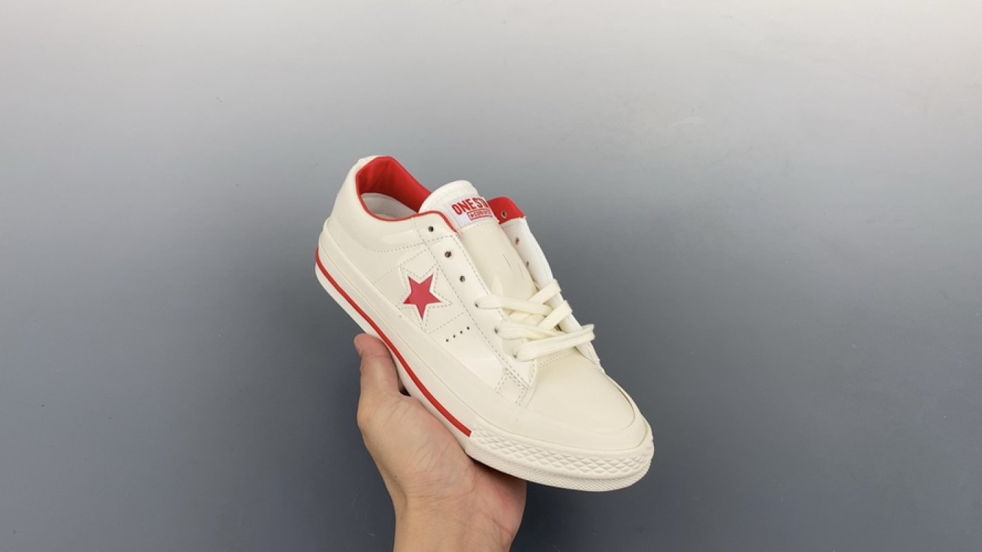 Converse One Star Leather 'White / Red'