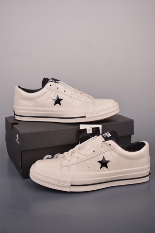 Converse One Star Leather 'White / Black' view 5