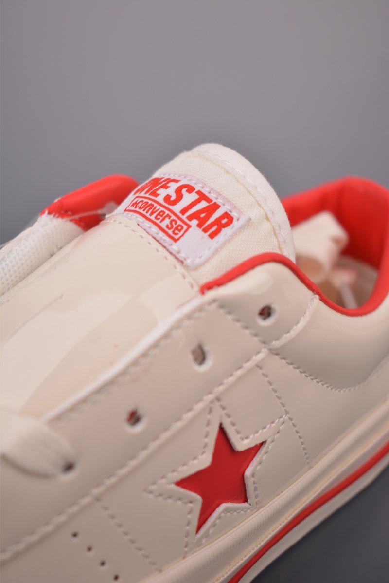 Converse One Star Leather 'White / Red' view