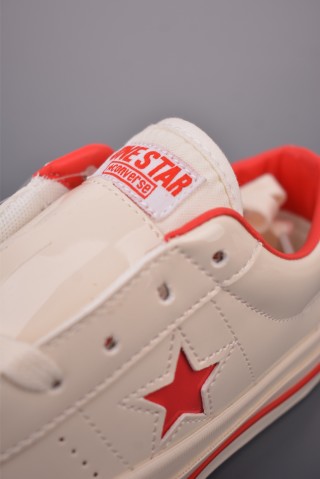 Converse One Star Leather 'White / Red' view 7