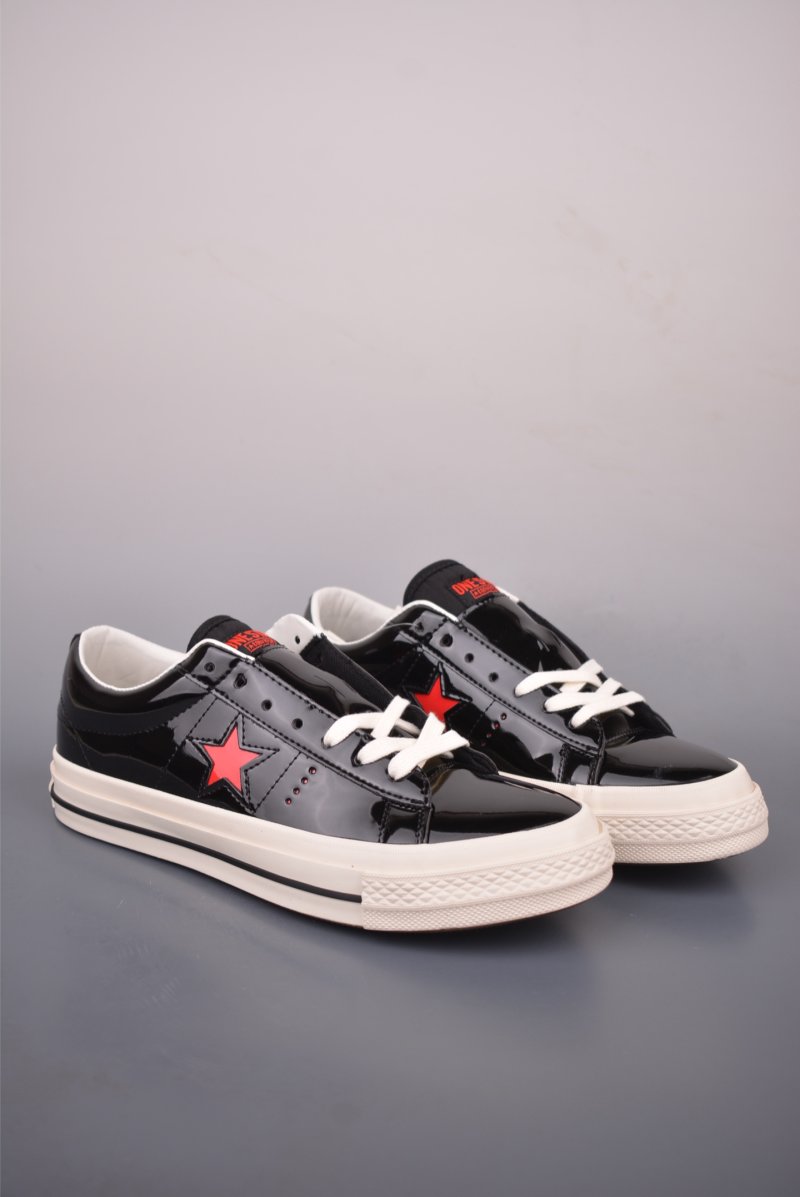 Converse One Star Leather 'Black / Red'