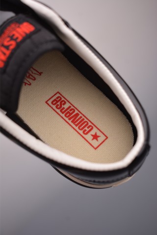 Converse One Star Leather 'Black / Red' view 9