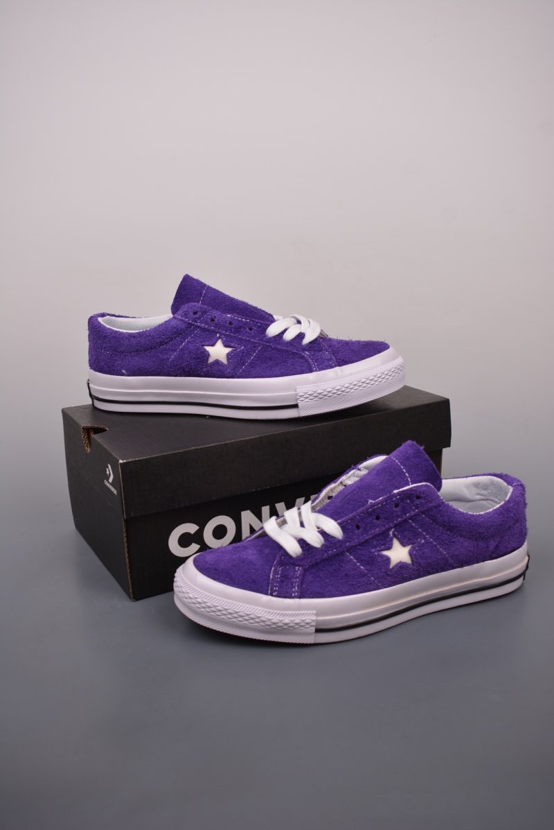 Converse One Star 'Purple' view