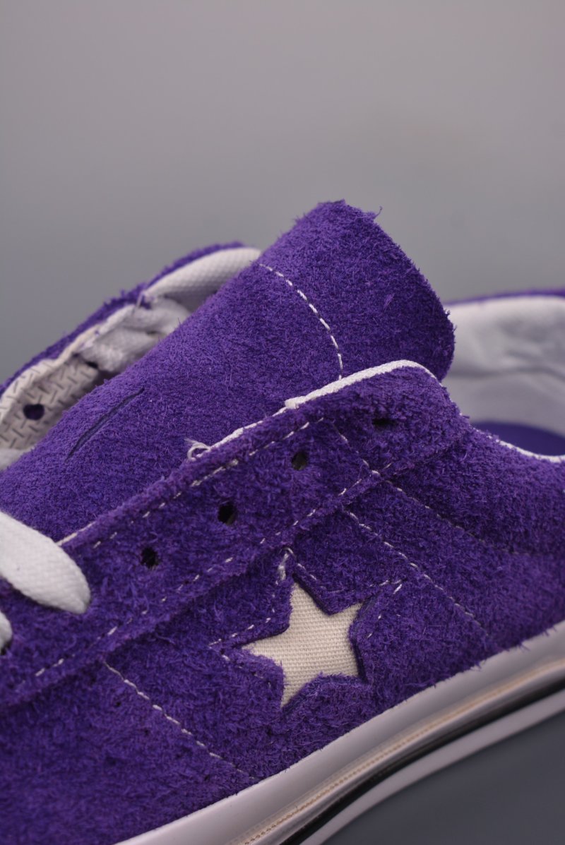 Converse One Star 'Purple' view