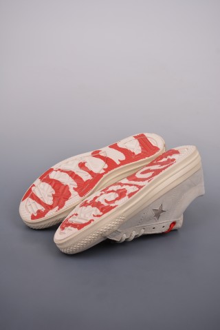 Converse One Star Pro Dragon Year 'Red / Gold' view 3
