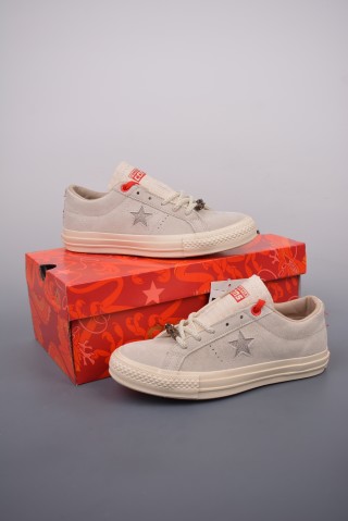 Converse One Star Pro Dragon Year 'Red / Gold' view 5