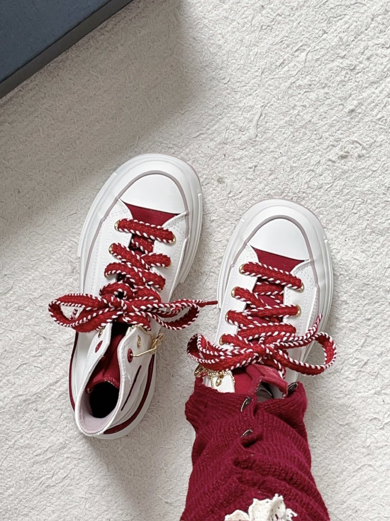 Converse Run Star Legacy 'White / Red' view