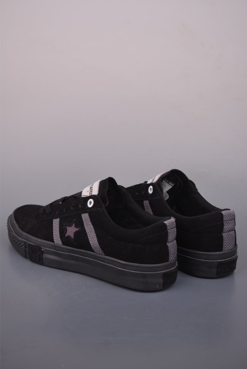 Converse x Undefeated One Star Academy Pro 'Black' view