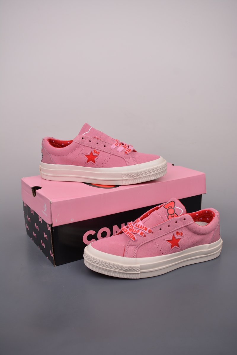 Converse x Hello Kitty One Star 'Pink' view