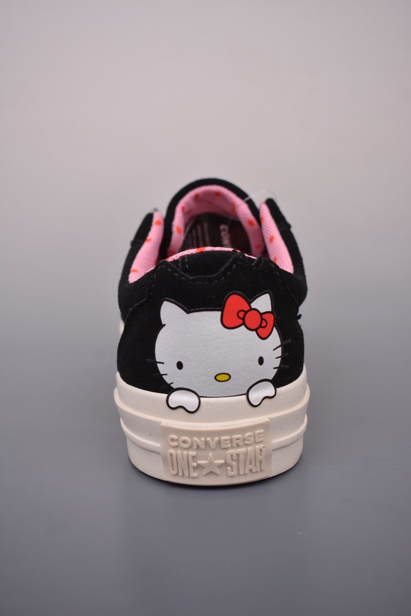 Converse x Hello Kitty One Star 'Black / Pink' view