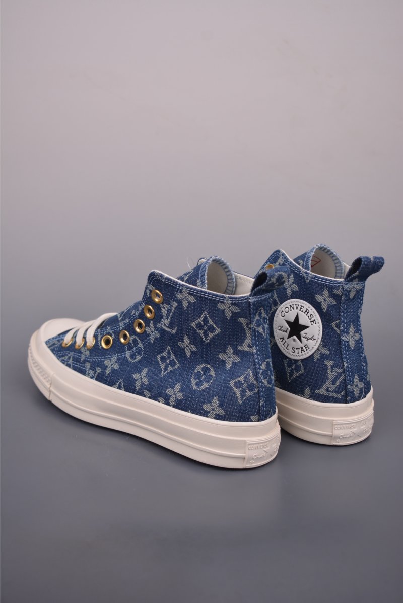 Converse x Louis Vuitton 1970s 'Blue' view