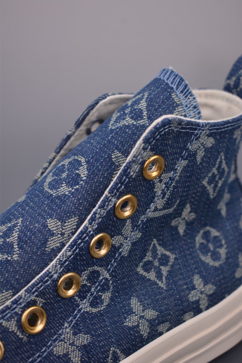 Converse x Louis Vuitton 1970s 'Blue' view