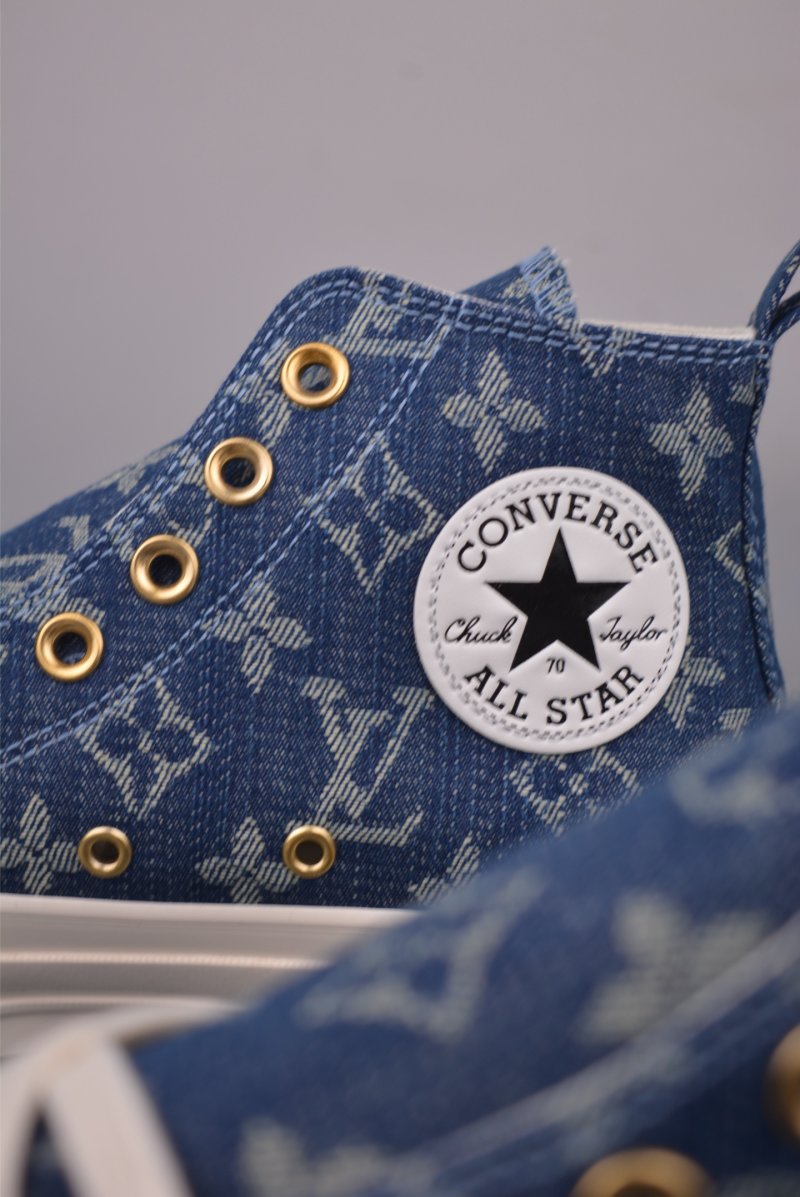 Converse x Louis Vuitton 1970s 'Blue' view