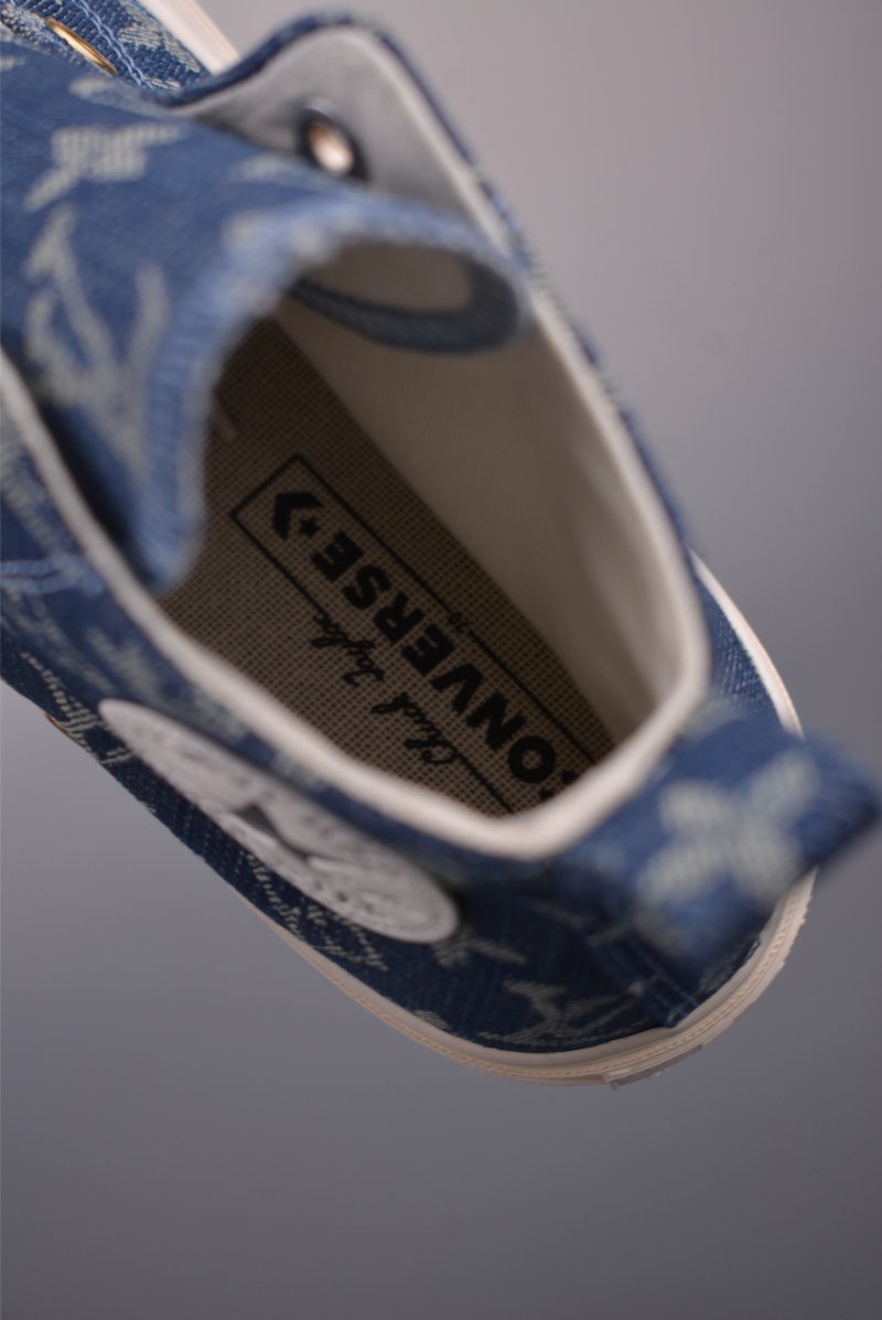 Converse x Louis Vuitton 1970s 'Blue' view