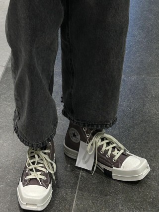 Converse x Rick Owens 'Beige / Brown' view 1
