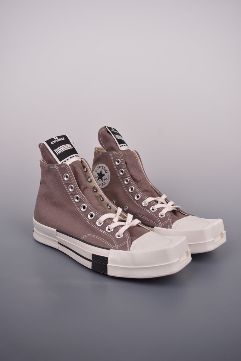 Converse x Rick Owens Turbo Dark 'Black / Brown'