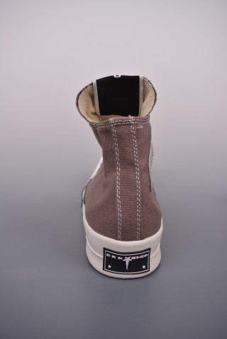 Converse x Rick Owens Turbo Dark 'Black / Brown' view 4