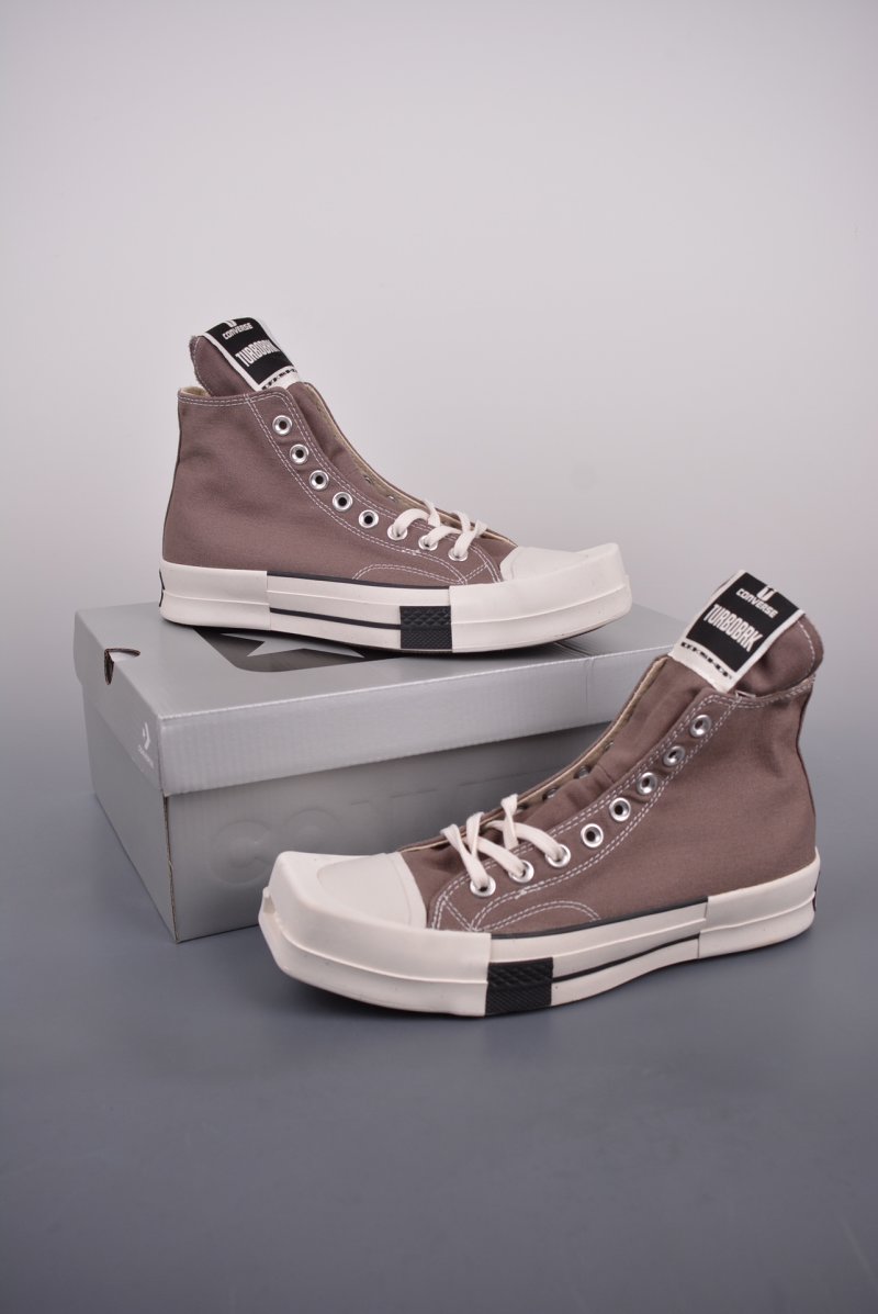 Converse x Rick Owens Turbo Dark 'Black / Brown' view