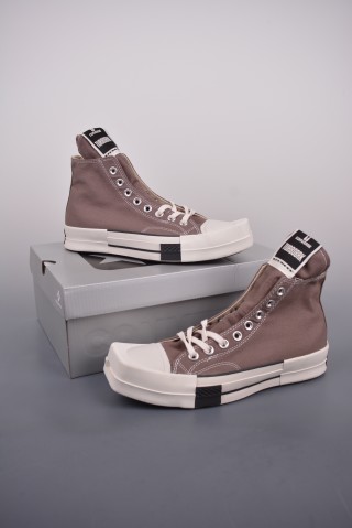 Converse x Rick Owens Turbo Dark 'Black / Brown' view 5