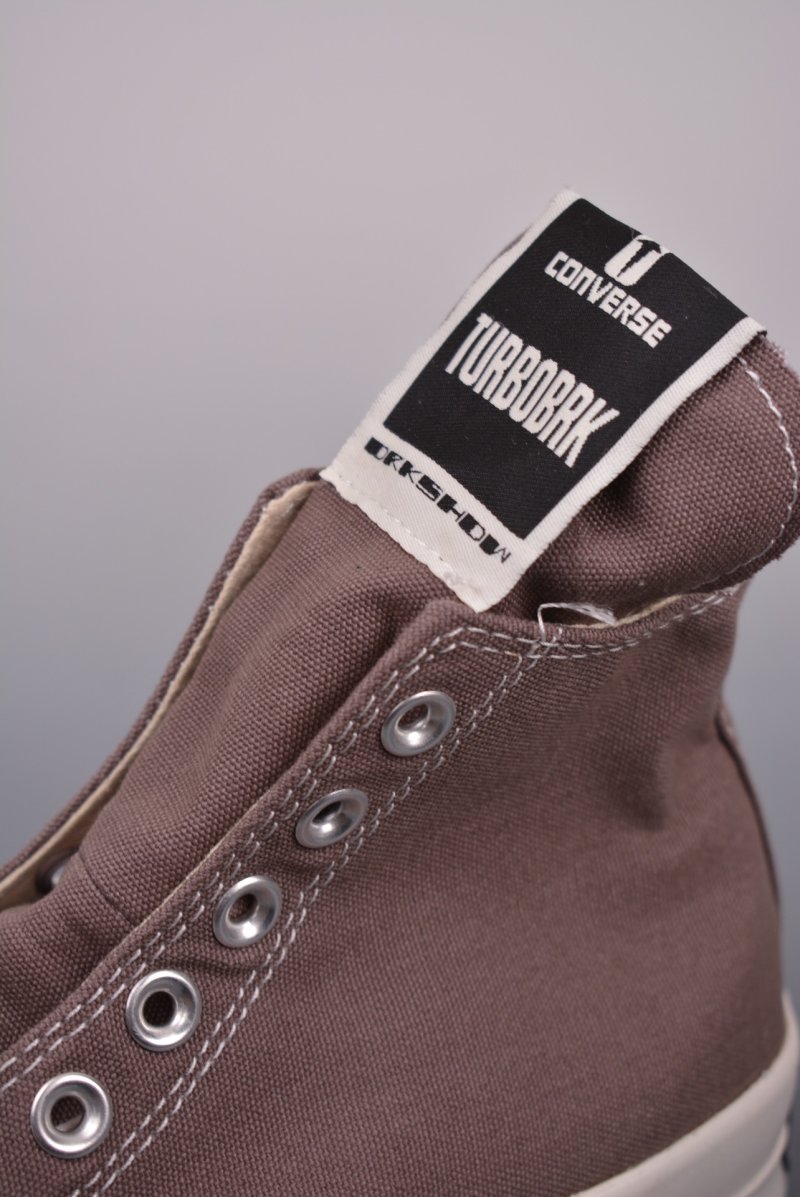 Converse x Rick Owens Turbo Dark 'Black / Brown' view