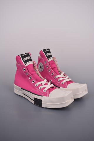 Converse x Rick Owens Turbo Dark 'Black / Pink' view 1