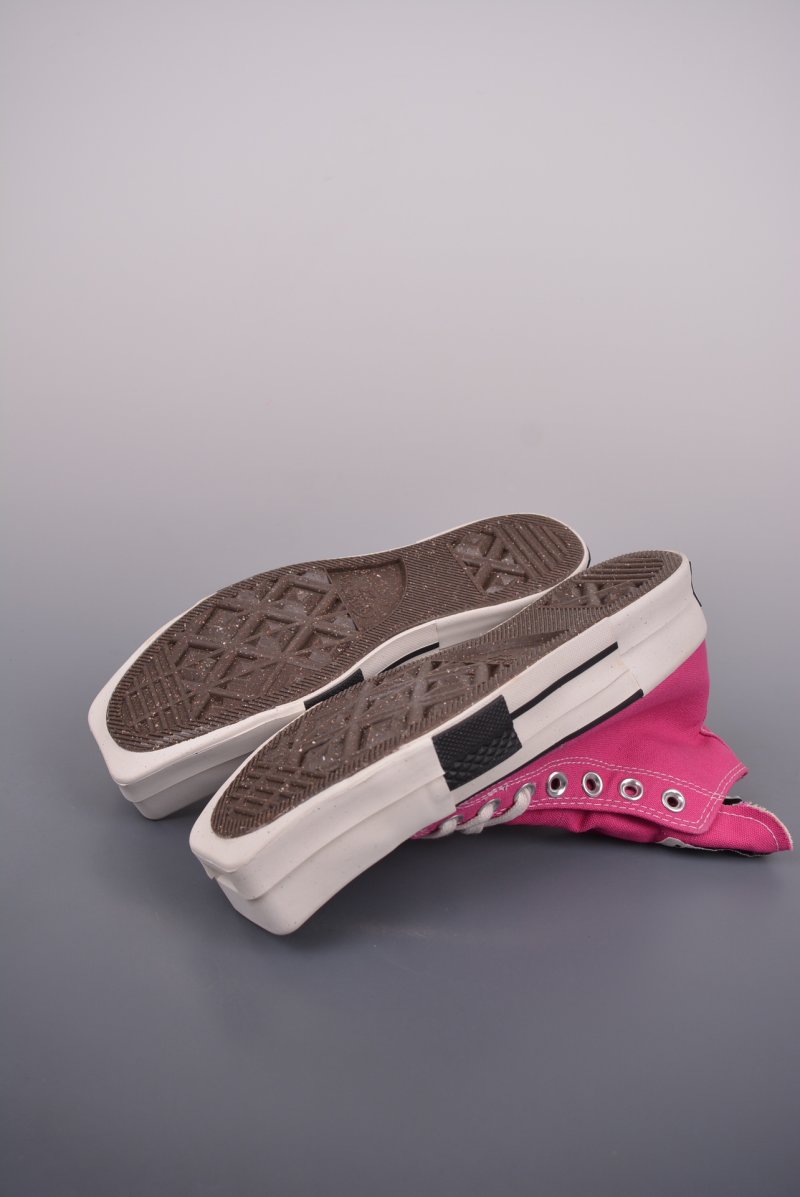 Converse x Rick Owens Turbo Dark 'Black / Pink' view