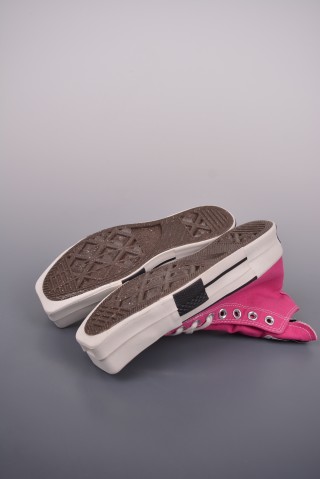 Converse x Rick Owens Turbo Dark 'Black / Pink' view 3