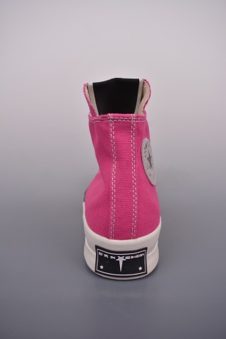 Converse x Rick Owens Turbo Dark 'Black / Pink' view 4