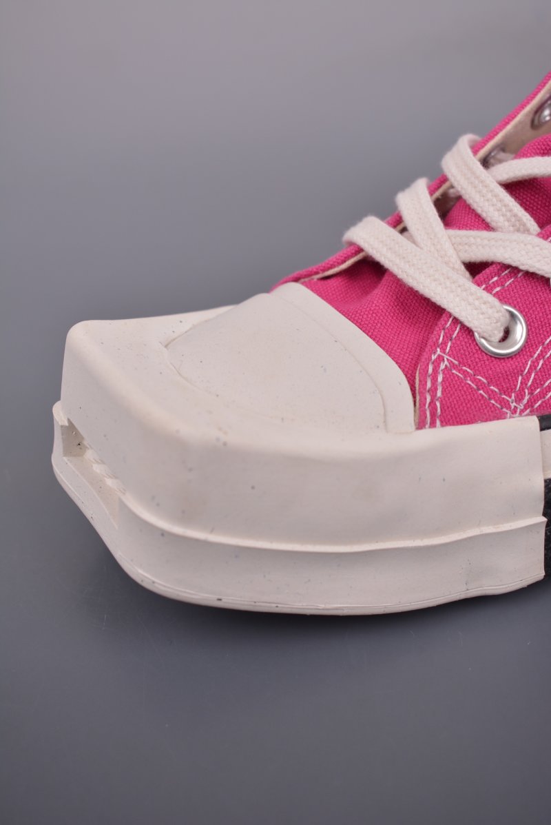 Converse x Rick Owens Turbo Dark 'Black / Pink' view