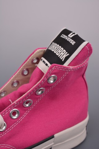 Converse x Rick Owens Turbo Dark 'Black / Pink' view 7
