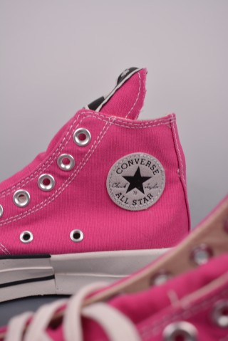 Converse x Rick Owens Turbo Dark 'Black / Pink' view 8