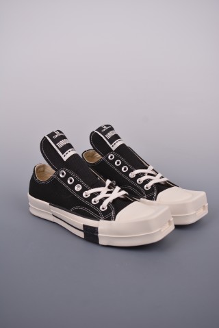 Converse x Rick Owens Turbo Dark 'Black' view 1