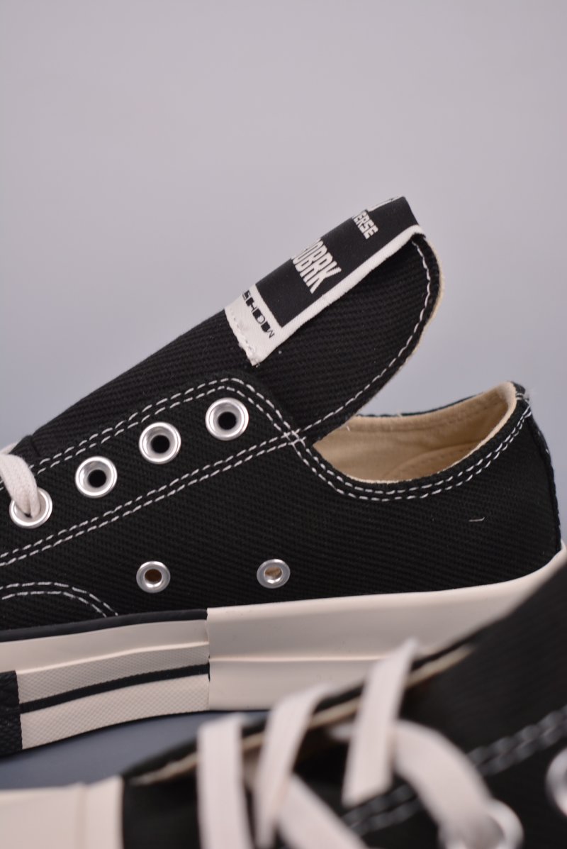 Converse x Rick Owens Turbo Dark 'Black' view