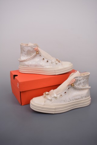 Converse Chuck 1970s 'White / Pink' view 5