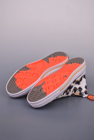 Converse x Kenzo Hana Leopard Cypress Chuck 70 'Corn Yellow / Cypress Green / Mauve Purple' view 3