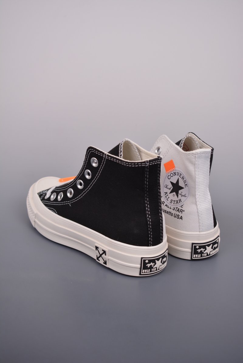 Converse x Off-White Chuck 3.0 'Black / White' view