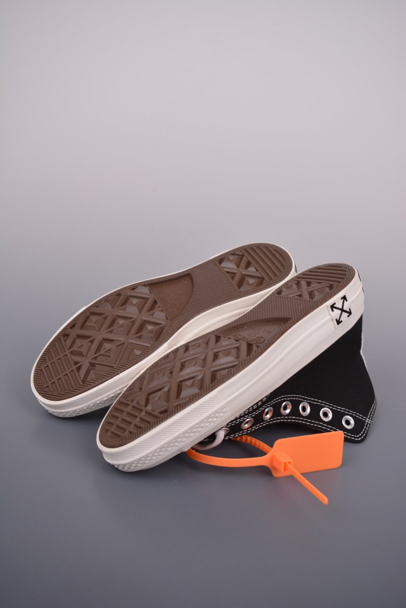 Converse x Off-White Chuck 3.0 'Black / White' view