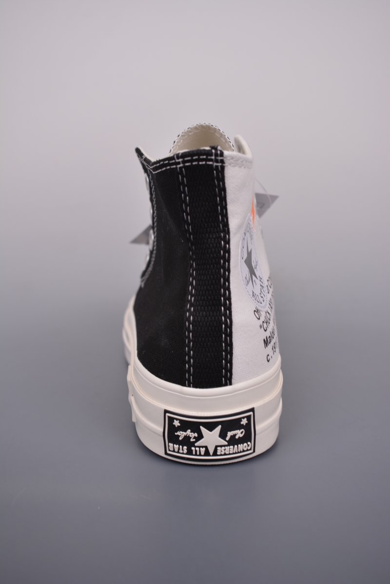 Converse x Off-White Chuck 3.0 'Black / White' view