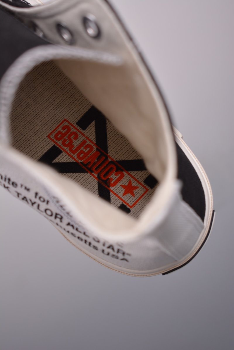 Converse x Off-White Chuck 3.0 'Black / White' view
