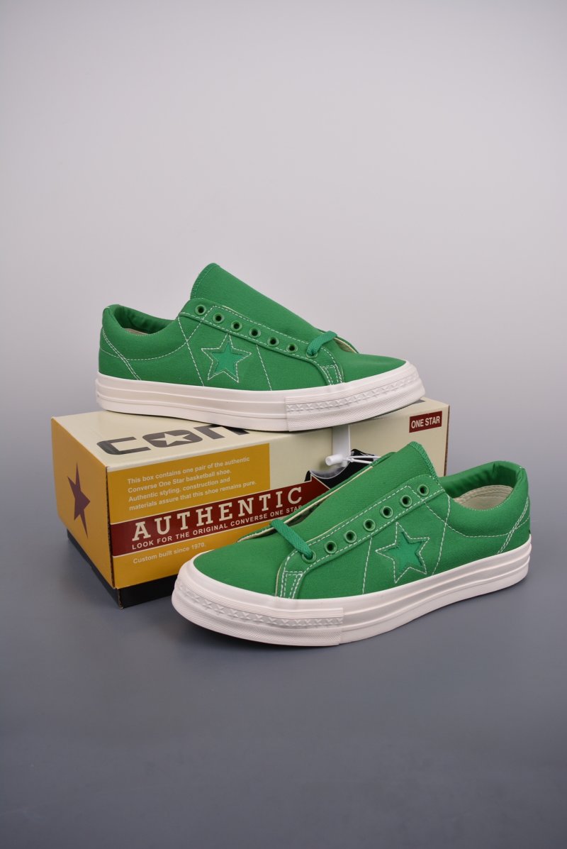 Converse One Star Timeline J VTG 'Green' view