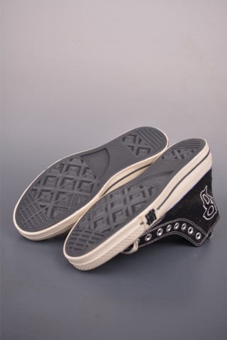 Converse x Undefeated x Dodgers Chuck 70 'Brooklyn Black' view 3
