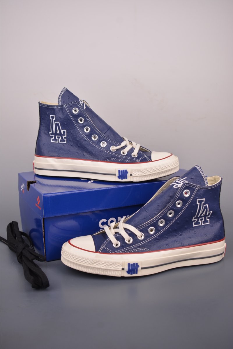 Converse x Undefeated x Dodgers Chuck 70 'Los Angeles Navy' view