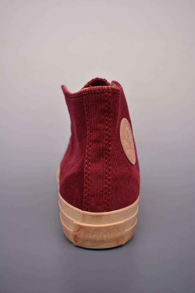Converse x Wonka Chuck Taylor 'Burgundy / Gold' view