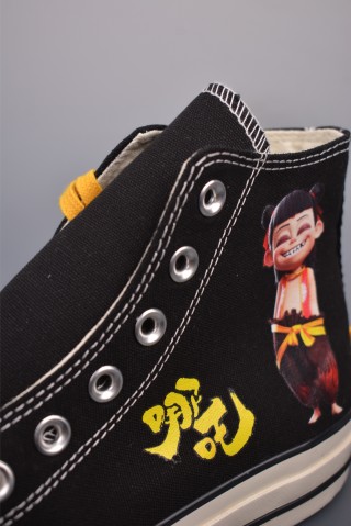 Converse x Ne Zha Chuck 70 'Gold / Yellow' view 7