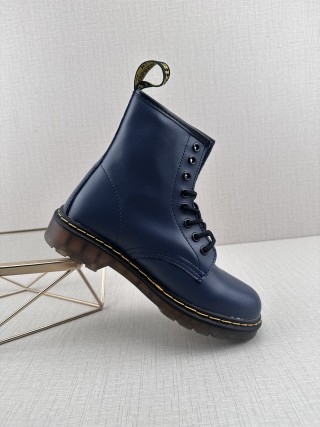 Dr. Martens Jadon 8-Eye Boot 'Ocean Blue' view 2