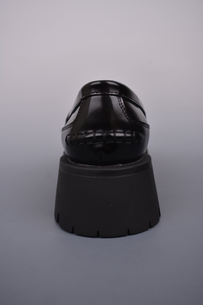Alexander Wang Carter Platform Loafer 'Black / Gold' view